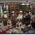 زيارة سماحة الشيح محسن النجفي وكيل المرجعية العليا في الباكستان